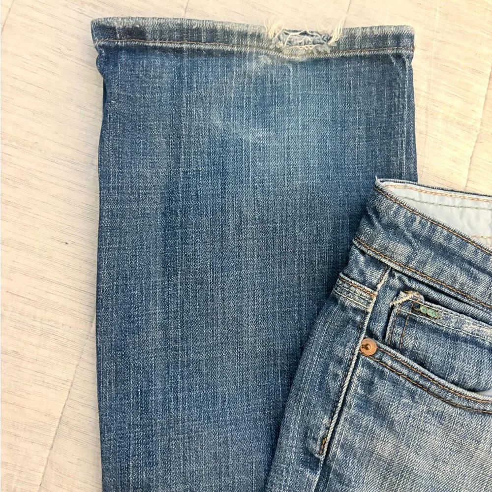 Joe's Jeans Light Blue Bootcut Jeans with Signature Back Pockets